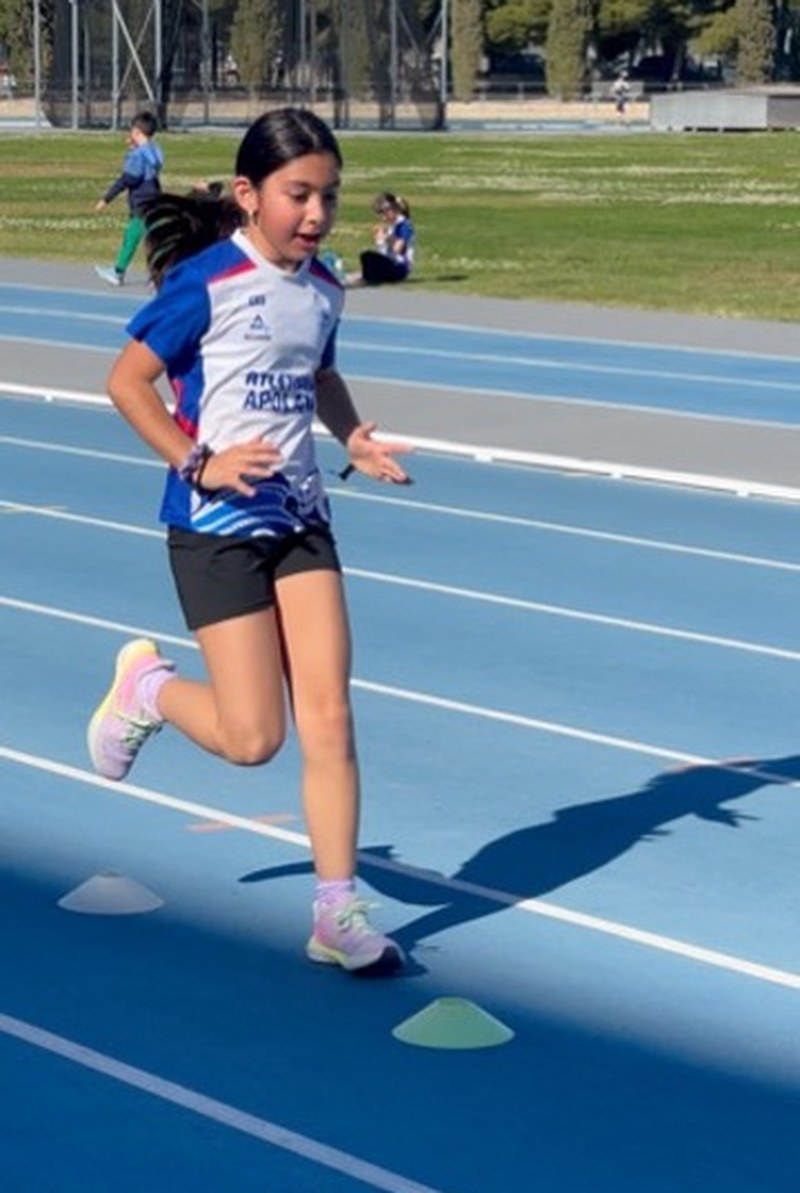 Escuela de atletismo del Club Apolana